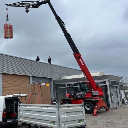 Teleskopstaplerarbeiten